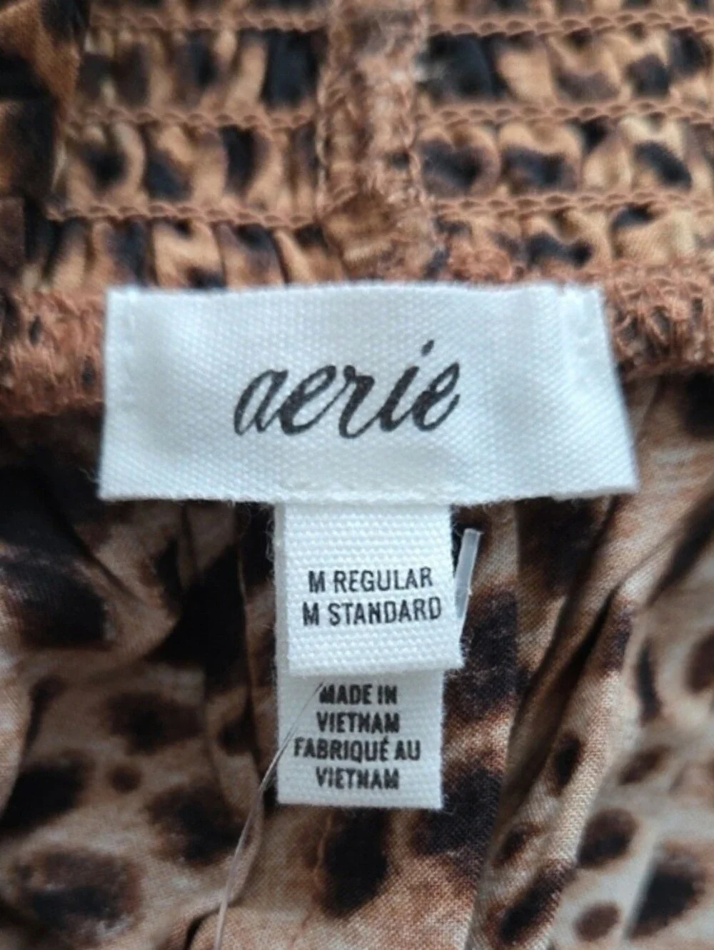 Aerie Leopard Print Party Pant, Size M ~ NWT - Picture 11 of 14